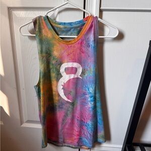 ZYIA Multicolor Tie-Dye Muscle Tee